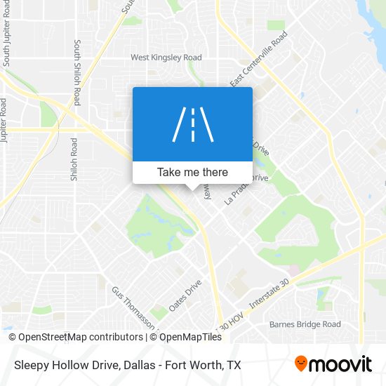 Mapa de Sleepy Hollow Drive