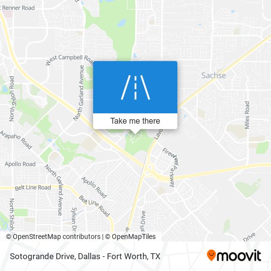 Sotogrande Drive map