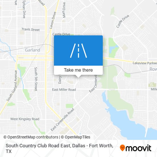 Mapa de South Country Club Road East