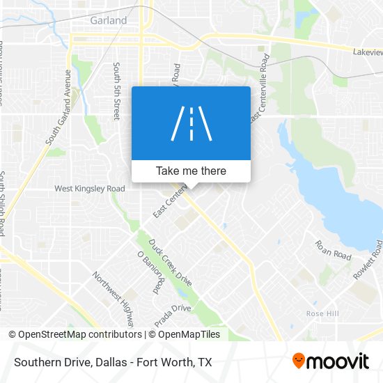Southern Drive map