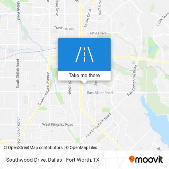 Southwood Drive map