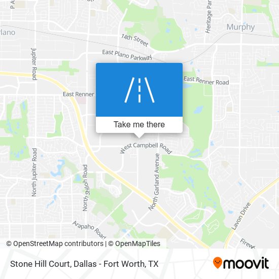 Stone Hill Court map