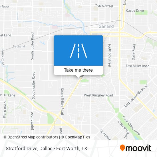 Stratford Drive map
