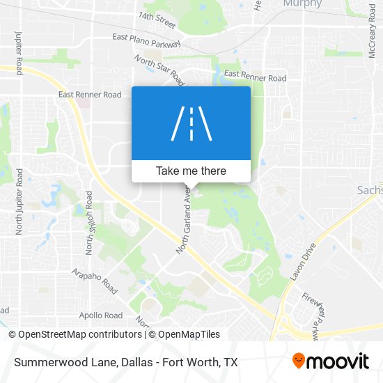 Summerwood Lane map