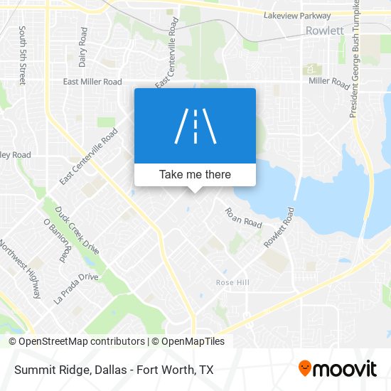 Summit Ridge map