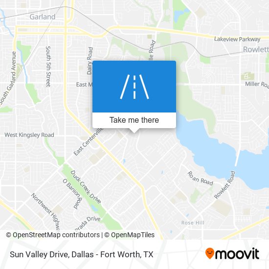 Sun Valley Drive map