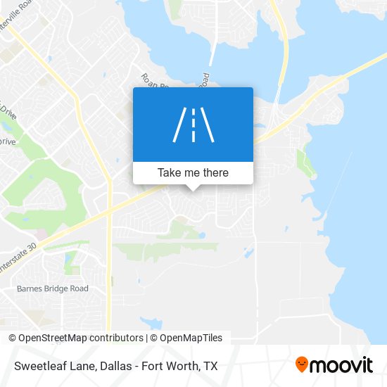 Sweetleaf Lane map