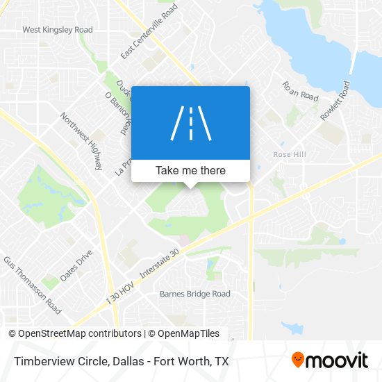 Timberview Circle map