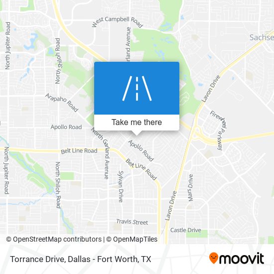 Mapa de Torrance Drive