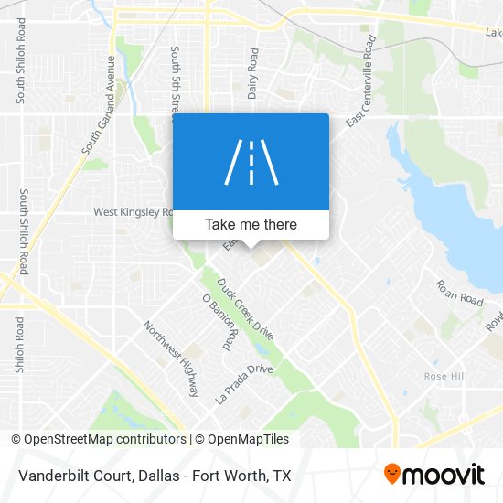 Vanderbilt Court map