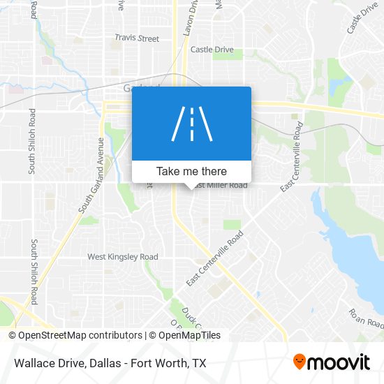 Mapa de Wallace Drive