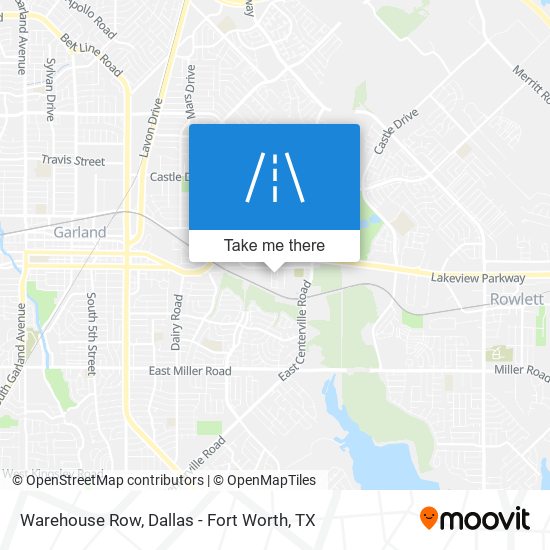 Mapa de Warehouse Row