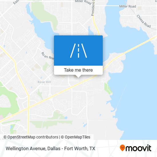 Mapa de Wellington Avenue