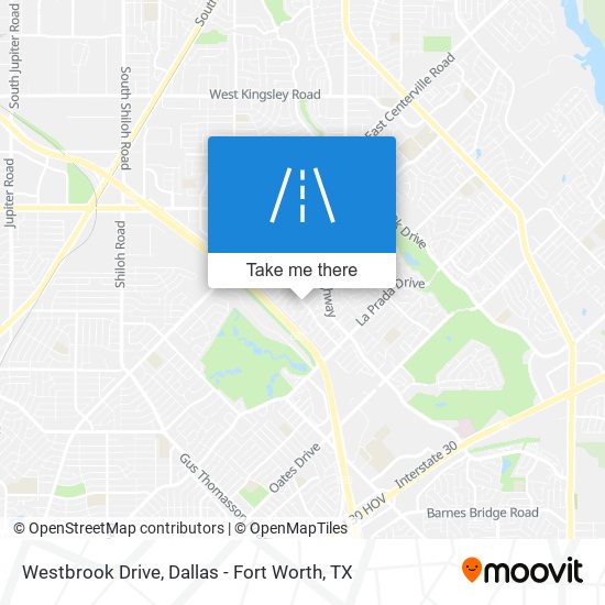 Mapa de Westbrook Drive