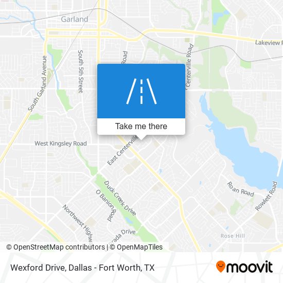 Mapa de Wexford Drive