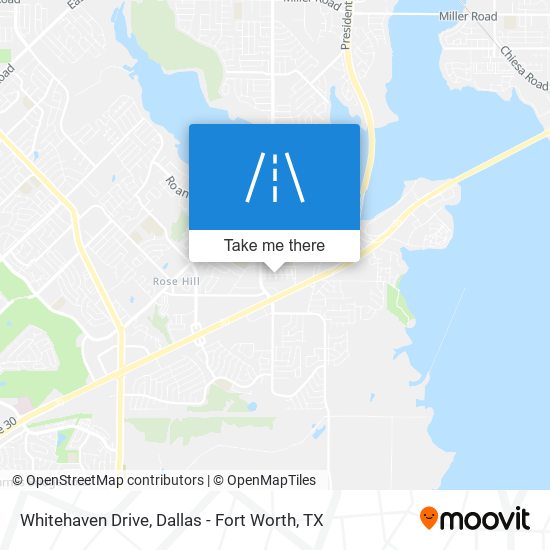 Mapa de Whitehaven Drive