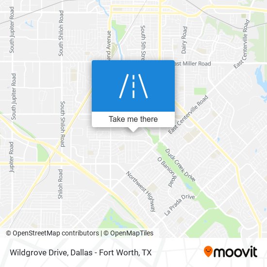 Wildgrove Drive map