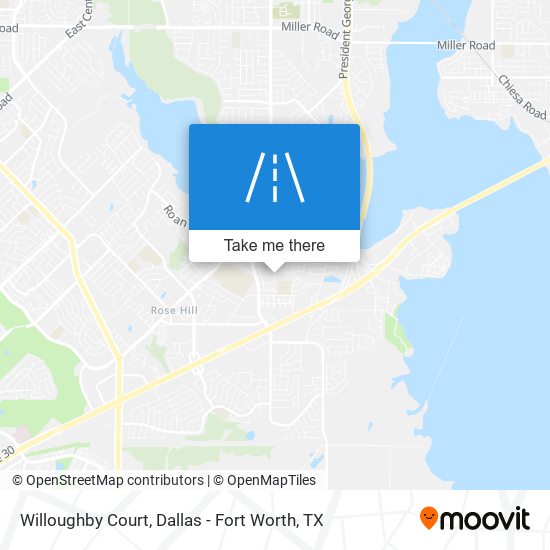 Willoughby Court map