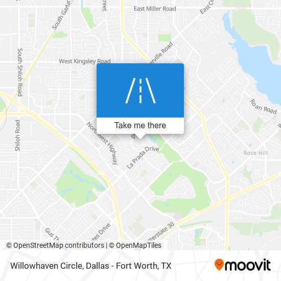 Willowhaven Circle map