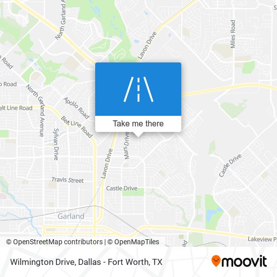 Wilmington Drive map