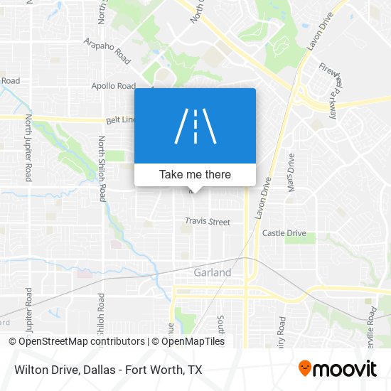 Mapa de Wilton Drive