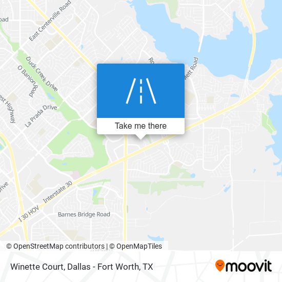 Winette Court map