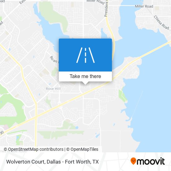 Mapa de Wolverton Court