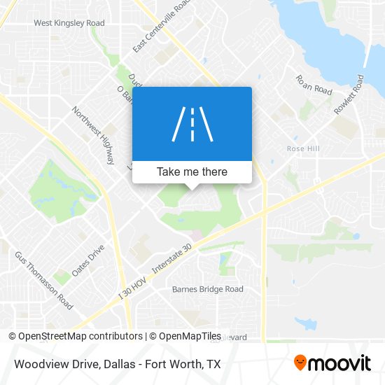 Mapa de Woodview Drive