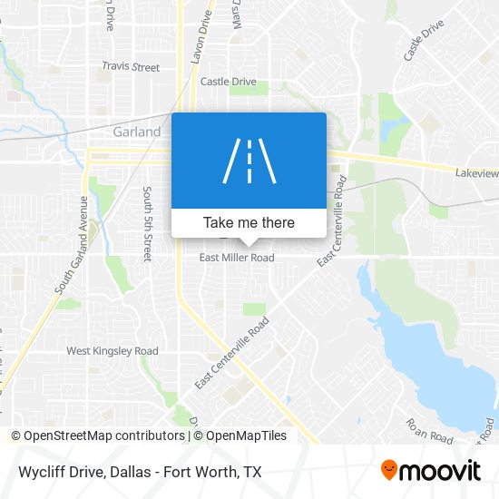 Mapa de Wycliff Drive