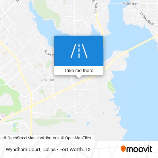 Mapa de Wyndham Court