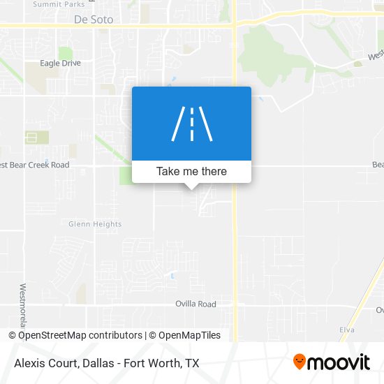 Alexis Court map