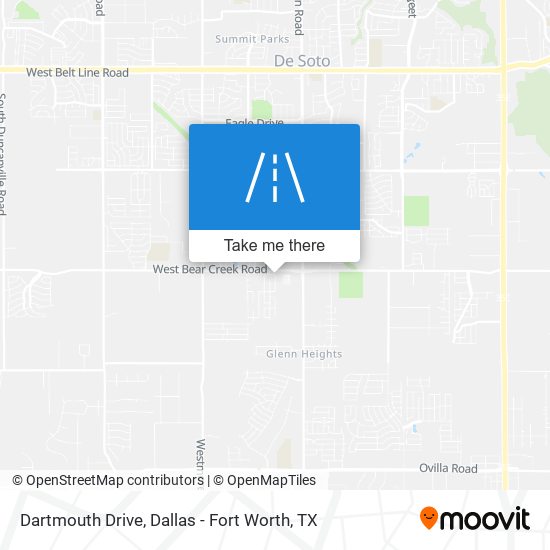 Dartmouth Drive map