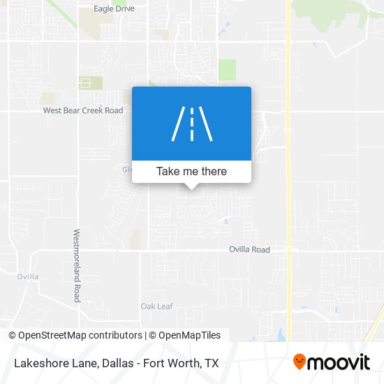 Mapa de Lakeshore Lane
