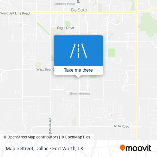 Mapa de Maple Street