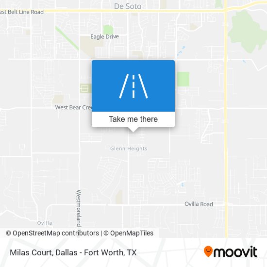 Milas Court map