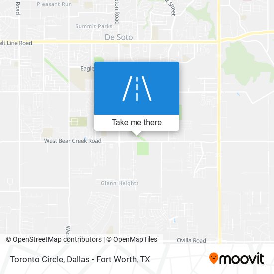 Toronto Circle map