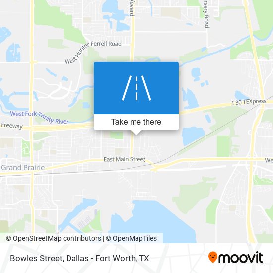 Mapa de Bowles Street