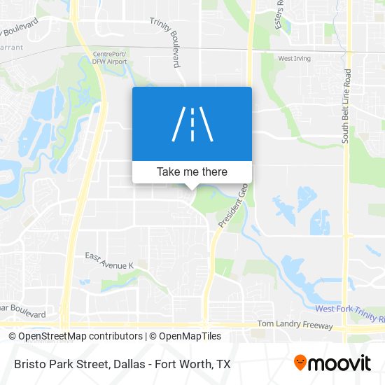 Mapa de Bristo Park Street