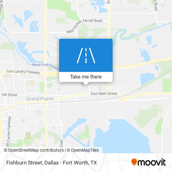 Mapa de Fishburn Street