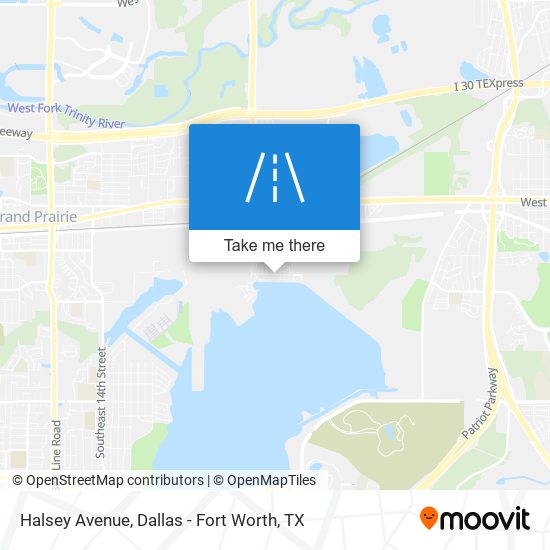 Halsey Avenue map