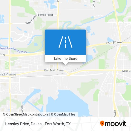 Mapa de Hensley Drive