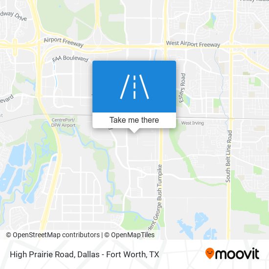 Mapa de High Prairie Road