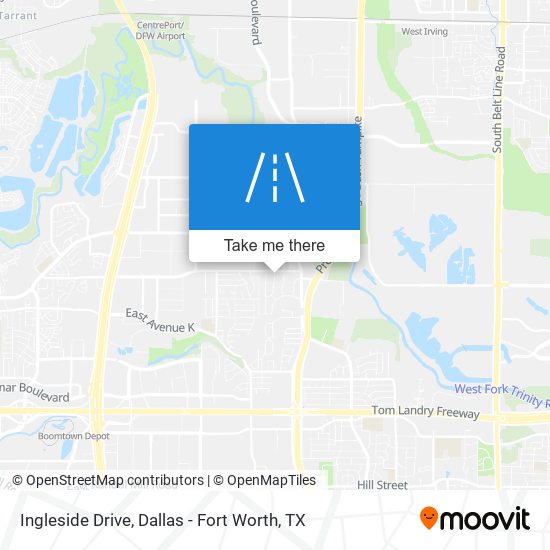 Ingleside Drive map