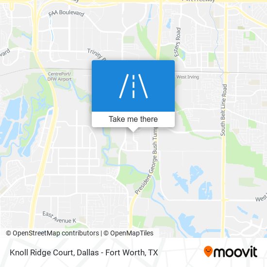 Knoll Ridge Court map