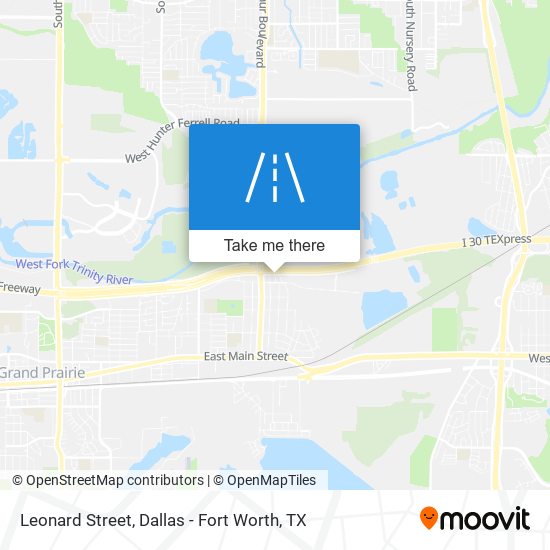 Leonard Street map