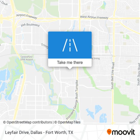Leyfair Drive map