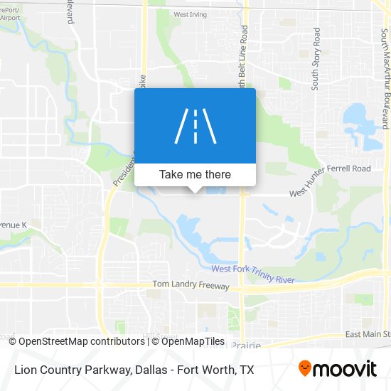 Mapa de Lion Country Parkway