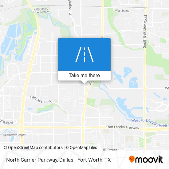 North Carrier Parkway map
