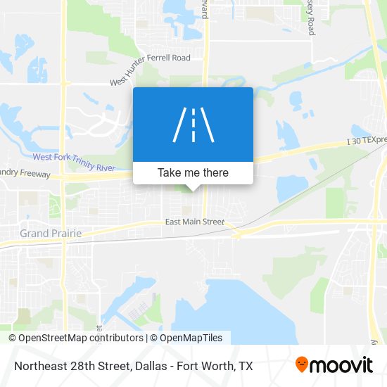 Mapa de Northeast 28th Street