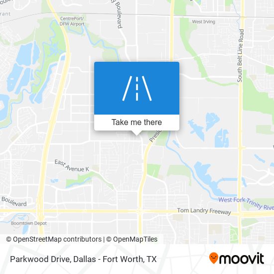 Mapa de Parkwood Drive